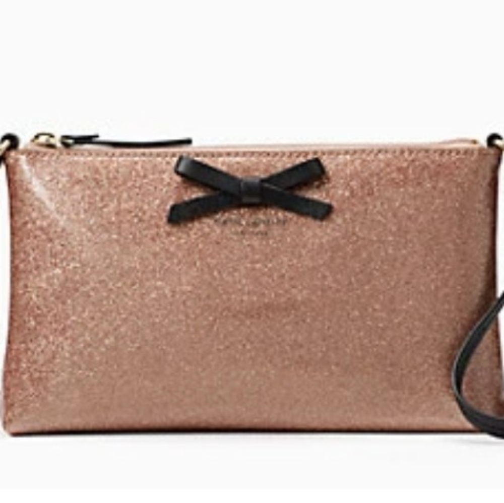 NWT: Kate Spade crossbody, rose gold